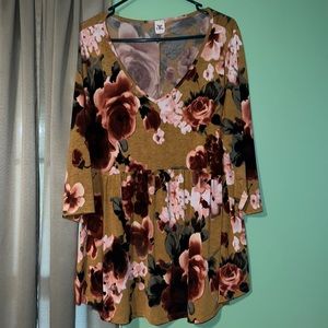Sew in Love tunic top size XL